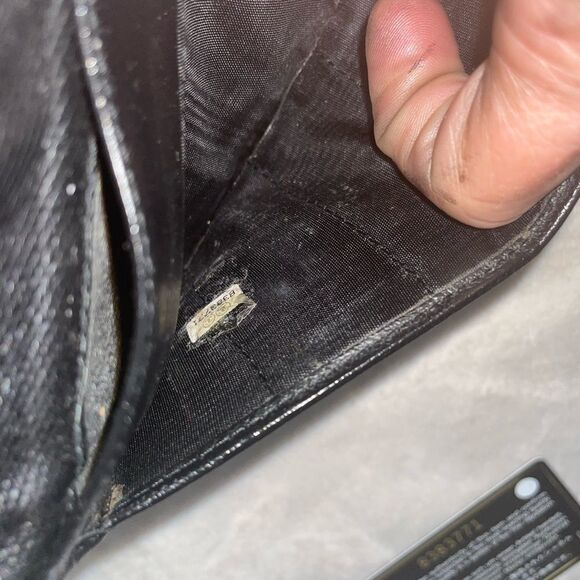 AUTHENTIC CHANEL LONG WALLET BLACK - Picture 13 of 15